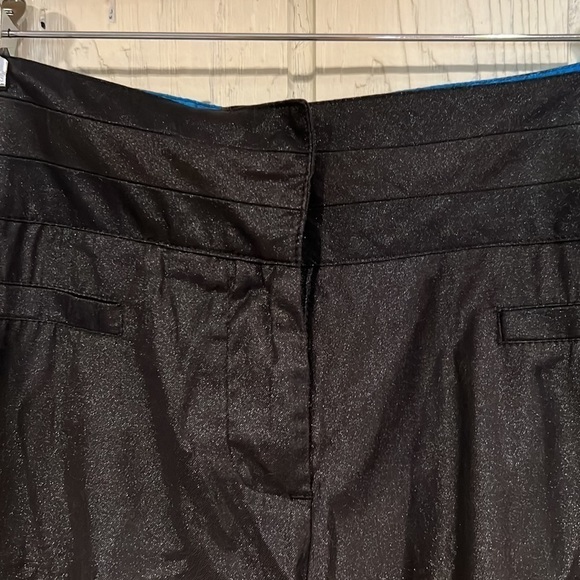 Ashley Stewart Crop Sheen Fabric Pants Size 16 - Picture 3 of 9